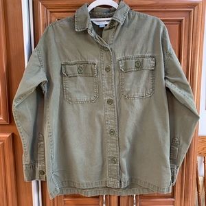 Old Navy Green “Boyfriend” Shirt